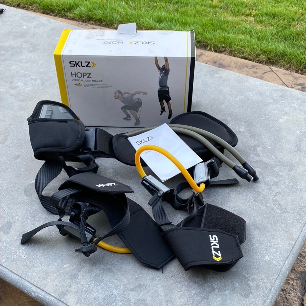 HOPZ Vertical Jump Trainer - Black and Yellow